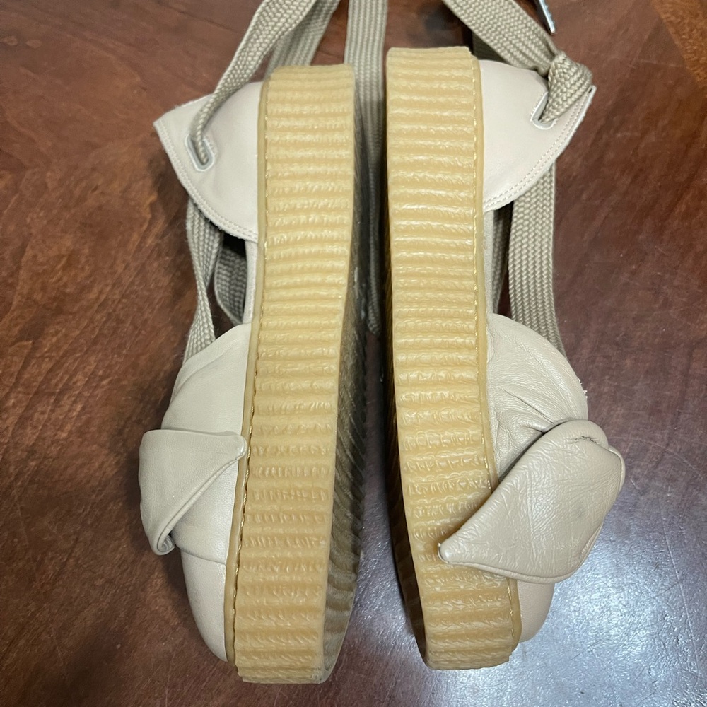 Fenty Puma by Rihanna Leather Bow Creeper Sandal - Picture 5 of 10